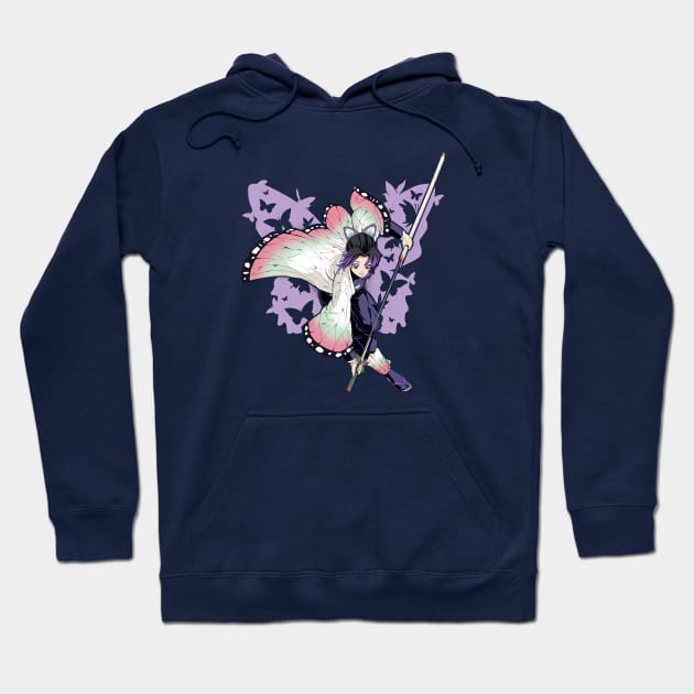 Butterfly Pillar Hoodie by Iceuh1